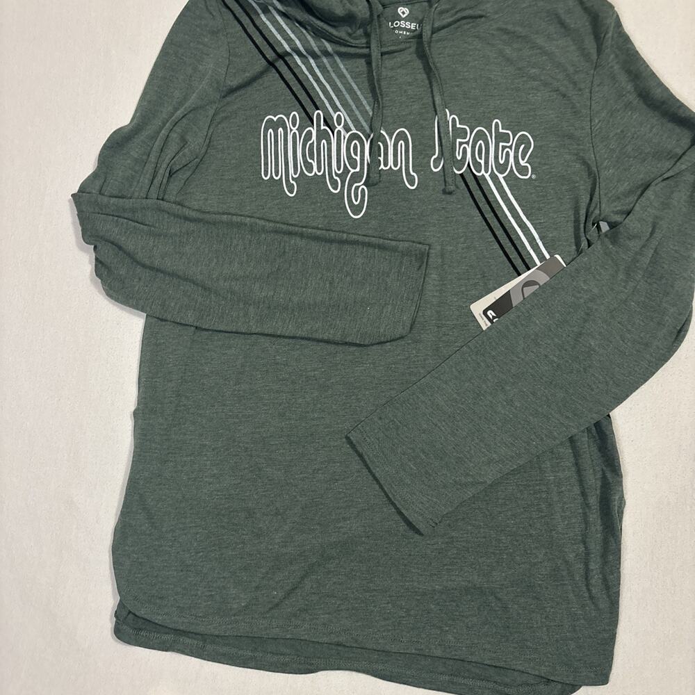 Michigan Colosseum Women’s Long Sleeve Hooded Casual Hoodie Size L